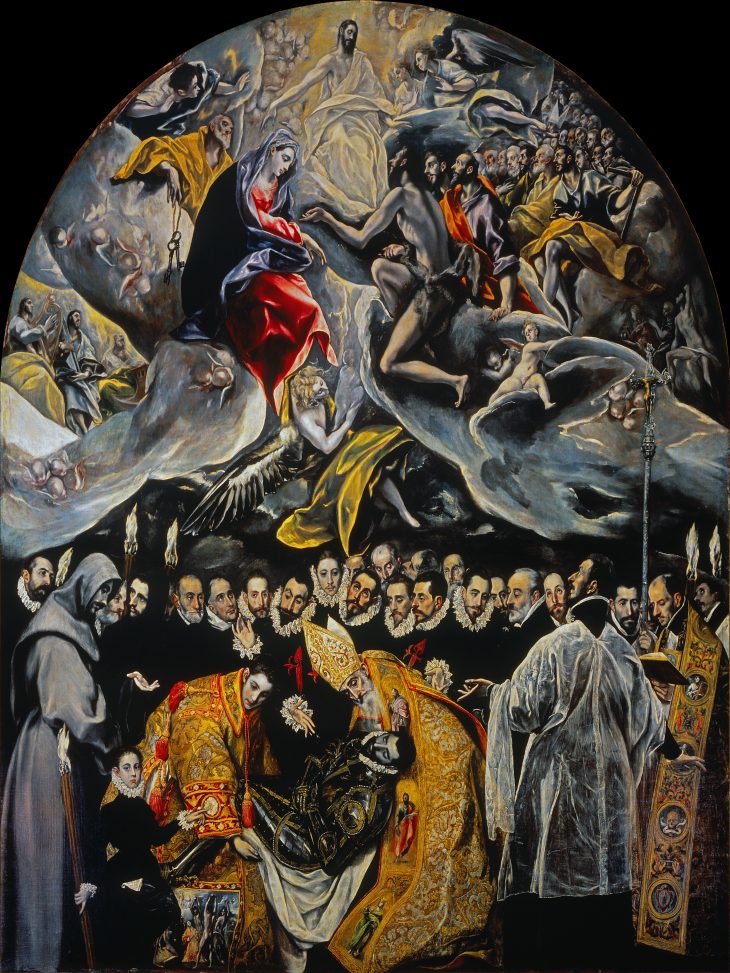 El Greco El entierro del conde de Orgaz 1588