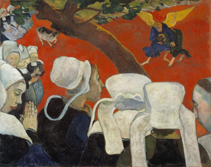 Gauguin Visión después del sermón 1888
